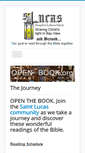 Mobile Screenshot of openthebook.org